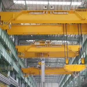 Cầu trục dầm cầu trên cao 20-100 tấn nhà xưởng gắn trần sử dụng nhà máy sản xuất trang trại mặt đất + điều khiển từ xa 3 - Product Image 3