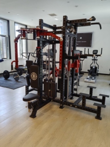 Série K1 – Appareil de musculation multifonctionnel à <span class=keywords><strong>quatre</strong></span> stations pour salle de sport commerciale – Équipement de musculation multi-stations 4 stations – Vente directe usine - Product Image 6