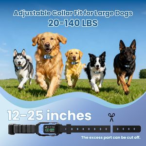 Collier de dressage sans fil PUPKIDS GPS pour chien, clôture virtuelle rechargeable, portée 100-9999 pieds, pour grands chiens - Product Image 6