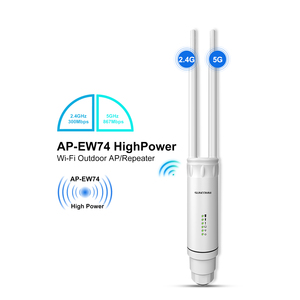 Suncomm AP-EW74 ngoài trời truy cập điểm 1167Mbps Dual band <span class=keywords><strong>Wifi</strong></span> PoE cung cấp điện 200m Omni Antenna IP66 thông tin liên lạc mạng - Product Image 1