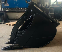 Godet de préhension RSBM pour excavatrice CAT 336, grappin hydraulique à double vérin avec dents, accessoire de démolition