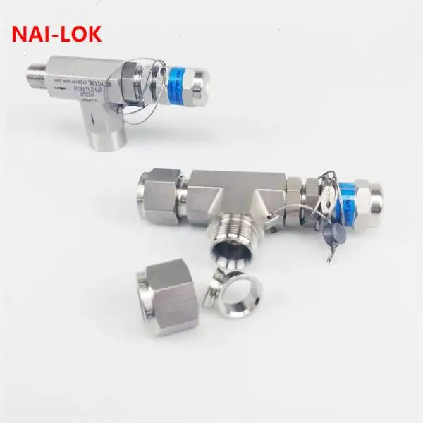 Áp lực cao 6000 PSI 1/2 NPT áp suất không khí cứu trợ van cho ứng dụng an toàn