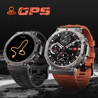 Smartwatch DM58 para Hombre 2025 AMOLED de 1.43" GPS Reloj Deportivo para Exteriores 5ATM Impermeable Frecuencia Cardíaca SpO2 Más de 170 Modos Llamada BT Brújula