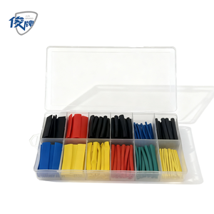 Gaine thermorétractable flexible ignifuge en boîte 2:1 Isolation électrique Matériau PE Gaine <span class=keywords><strong>de</strong></span> câble 1KV - Product Image 2