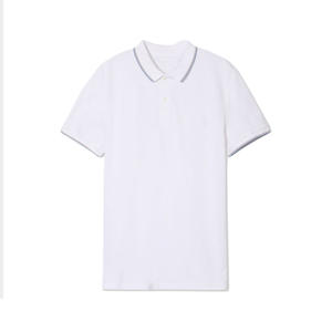 Camiseta de Manga Corta para Hombre, Personalizada con Bordado, Tejido Sólido Antiarrugas, 100% Algodón, Secado Rápido, para Marca Corporativa - Product Image 1