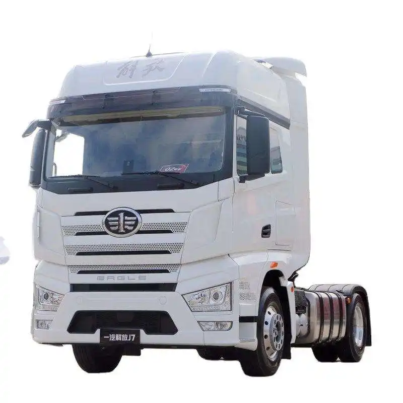 Popular máquina FAW 6x4 4x2 8x4 Tractor Truck 550hp Euro5 Remolque de transmisión automática a la venta