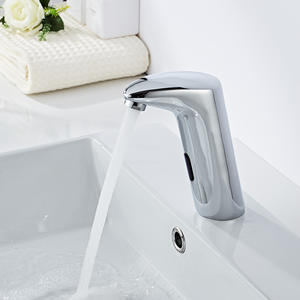 Grifo Inteligente con Sensor, Válvula de Cerámica, Montaje en Encimera, Monomando, Flujo de Agua Inductivo 1.0-1.9 gal/m, Grifos de Cocina Modernos - Product Image 2