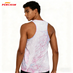 Camiseta sin mangas duradera personalizada Unisex 90% poliéster para correr <span class=keywords><strong>Popa</strong></span> De Mujer transpirable sin mangas para entrenamientos de Maratón - Product Image 5