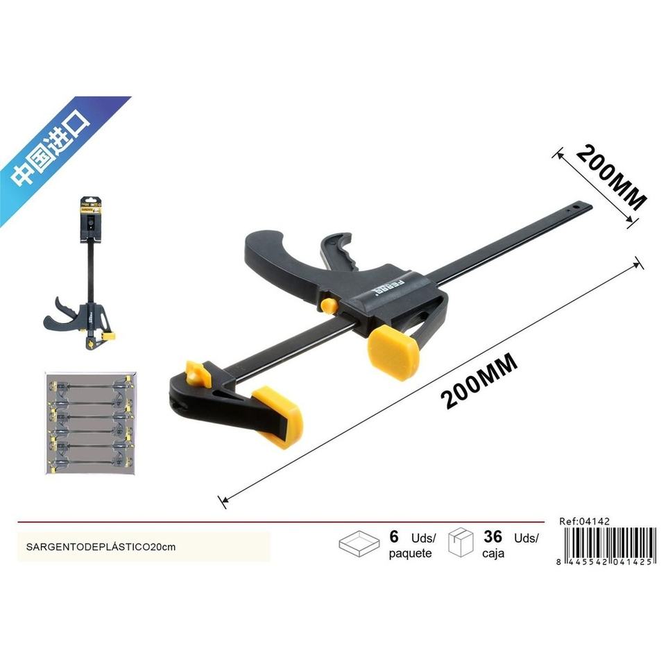 Plastic Clamp 20 cm - Hardware Tools