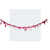 INS nœud papillon ruban guirlande drapeaux princesse filles bébé chambre tenture murale décoration fanion pépinière décor fête bannière Photo accessoires