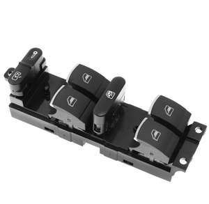 Panel de botones de interruptor de controlador de ventana principal ABS 3BD959857 apto para VW Jetta 4 <span class=keywords><strong>Golf</strong></span> 4 GTI MK4 Bora apto para Passat Volkswagen - Product Image 1
