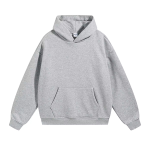 <span class=keywords><strong>Felpa</strong></span> con Cappuccio da <span class=keywords><strong>Uomo</strong></span> Oversize Morbida al Tatto 300 Gsm, Pullover Sportivo con Stampa Grafica - Product Image 3