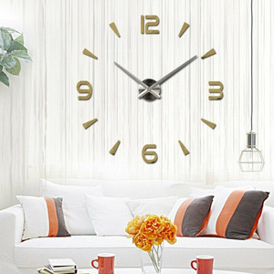 <span class=keywords><strong>Grande</strong></span> <span class=keywords><strong>Orologio</strong></span> <span class=keywords><strong>da</strong></span> <span class=keywords><strong>Parete</strong></span> 3D Fai-<span class=keywords><strong>da</strong></span>-Te in EVA di Qualità con Adesivi a <span class=keywords><strong>Specchio</strong></span> Acrilici Rimovibili per Decorazione Casa - Product Image 4