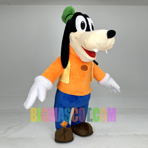 MOQ 1 PCS Profissional Engraçado 2m 2.6m Inflável Pateta Mascote Do Cão Traje Dos Desenhos Animados Personagem Cosplay Terno para Adultos - Product Image 3