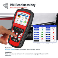 Herramienta de Diagnóstico Automotriz KONNWEI KW830 Profesional, la Mejor para Leer y Eliminar Códigos de Error, con 10 Modos OBD2 y Prueba de Batería