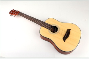 Chitarra Acustica Artigianale da 34 Pollici, Strumento Musicale Mini Chitarra all'Ingrosso - Product Image 4