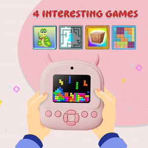 ของขวัญคริสต์มาสสำหรับเด็ก กล้องดิจิตอลคุณภาพสูง น่ารัก พิมพ์ภาพได้ทันที เซ็นเซอร์ภาพ CMOS ฟังก์ชั่นกรองภาพ หน้าจอ 1.44 นิ้ว แบตเตอรี่ 1200mAh - Product Image 6