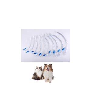 CE estéril macio médico PVC blindado balão algemado cavalo veterinário animal ET tubos intubação tubo endotraqueal com estilete - Product Image 1