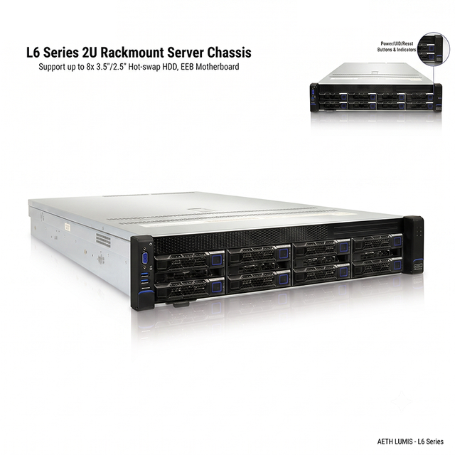 OEM ODM 2U Rackmount Storage Server Case 25-Bay 2.5" Hot Swap Support CRPS Redundant Power Server Barebone