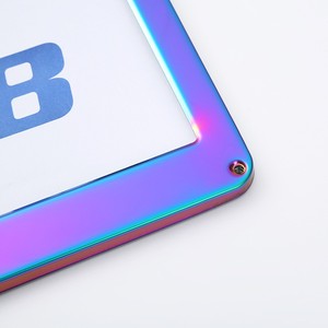 Tùy chỉnh giá rẻ trống <span class=keywords><strong>Neon</strong></span> khuyến mại trang trí Thái Lan tấm giấy phép khung với ốc vít - Product Image 2