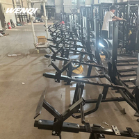 Estación de Gimnasio Multifuncional Resistente con Placas de Peso, para Ejercicios de Pecho, Butterfly y Preacher Curl, para Entrenamiento de Fuerza Profesional