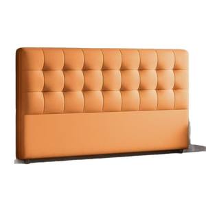 Cabecera de Cuero Acolchada Moderna, Mueble de Dormitorio Negro Elegante de Primera Calidad, Estructura de Soporte, Diseño Ecológico - Product Image 2