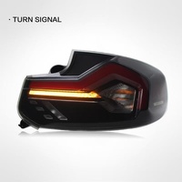 Feux arrière LED pour BMW Série 2 F22 F23 F87 M2 2014-2020, lentille fumée, style Spoon, paire, 12V DC, lampe LED HID