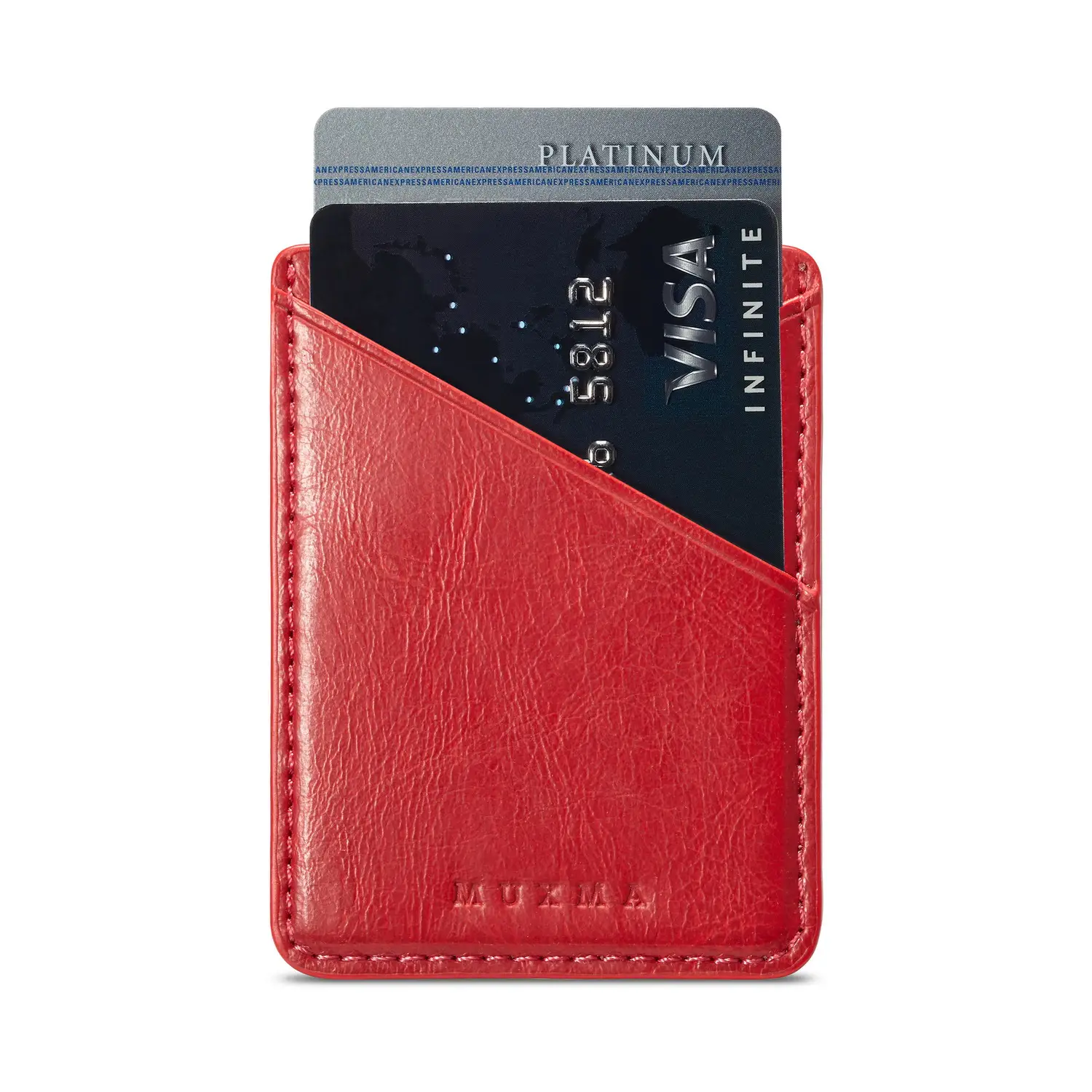 2024 Amazon Hot Sale PU Leather Back Cover Phone Sticker For iPhone Samsung Xiaomi Redmi Plain 3M Glue Bag Credit Card Sticker