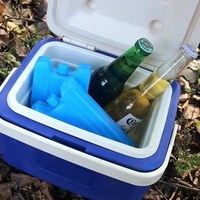 Brique réfrigérante rigide en PEHD personnalisée 2026, réutilisable, pour maintien au froid longue durée |   Boîte à lunch isotherme 500 ml à motifs animaliers