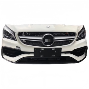 Pour <span class=keywords><strong>Mercedes</strong></span> Benz <span class=keywords><strong>classe</strong></span> <span class=keywords><strong>A</strong></span> W176 bouche avant A180A200A220a250a260AMG45 pare-chocs complet phare Surround assemblage Original - Product Image 1