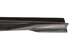 Extensiones de faldones laterales de fibra de carbono auténtica para BMW Serie 3 G20 G28 M Sport 2019-2022, kit de carrocería, splitters - Product Image 6