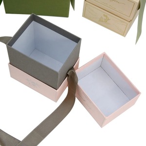 Green Magnetic Gift <b>Box</b> with Ribbon, Book Shaped Rigid <b>Box</b> for <b>Wedding</b> Birthday - Product Image 6