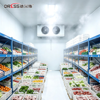 Chambre froide commerciale Bitzer pour viande, légumes et fruits de mer – Unité de réfrigération et de congélation pour entrepôt frigorifique – Vente en gros directe usine