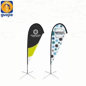 Bandiera a Goccia Professionale Bifacciale con Stampa a Sublimazione, Portatile e Riutilizzabile per Negozi - Product Image 6