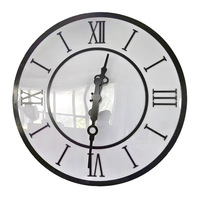 Grande horloge tour mécanique extérieure étanche Design moderne Aiguille Réglage automatique de l'heure Construction électronique en métal