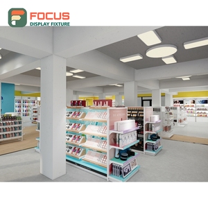 High End Wig Display Cabinet Wood Glass Multi Layer Shelf Drawer Hairpiece Display Cabinet Unit - Product Image 6