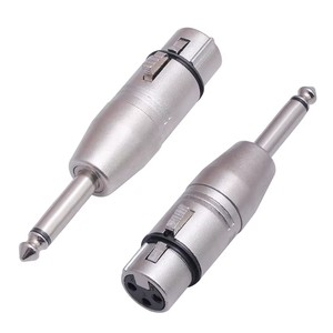 Xlr Female Naar 1/4 "Ts Microfoon <span class=keywords><strong>Adapter</strong></span> 6.35Mm Mono <span class=keywords><strong>Plug</strong></span> Naar 3 Pin Xlr Female Jack <span class=keywords><strong>Connector</strong></span> Xlr Naar Kwart Inch Converter - Product Image 4