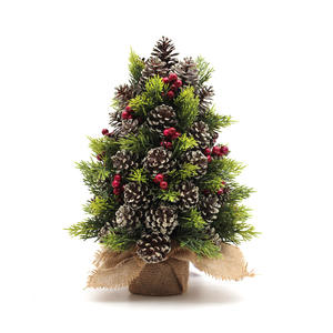 Para <span class=keywords><strong>Amazon</strong></span> Best Seller 14*14*21cm PE y cono <span class=keywords><strong>de</strong></span> pino árbol <span class=keywords><strong>de</strong></span> mesa <span class=keywords><strong>de</strong></span> <span class=keywords><strong>Navidad</strong></span> interior decoración del día del hogar decoraciones <span class=keywords><strong>de</strong></span> <span class=keywords><strong>Navidad</strong></span> - Product Image 5