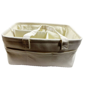 Tecido portátil fralda <span class=keywords><strong>caddy</strong></span> resistente bebê fralda organizador Fralda saco armazenamento <span class=keywords><strong>caddy</strong></span> Fralda Organizador para mudar a tabela - Product Image 3