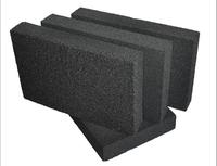 Segment de tuyau en verre cellulaire à haute résistance à la compression, section de tuyau en verre mousse ignifuge classe A, isolation thermique industrielle