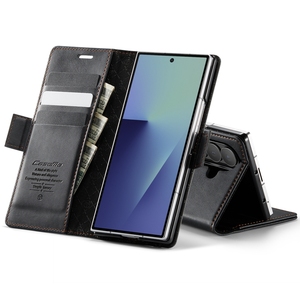 Lujo Caseme <span class=keywords><strong>033</strong></span> Flip PU Funda de cuero para teléfono con tarjeta Slos Stand Funda protectora trasera para Samsung <span class=keywords><strong>Galaxy</strong></span> Z Fold 7 - Product Image 3