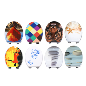 OEM/ODM Moderne MDF Duroplast Toiletbril met zachte sluiting, verlengd model, voor moderne badkamers - Product Image 3