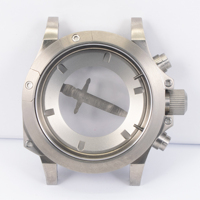Services de fabrication CNC de luxe, pièces CNC personnalisées, boîtier de montre en titane, accessoires de montre de précision CNC pour mouvement 7750