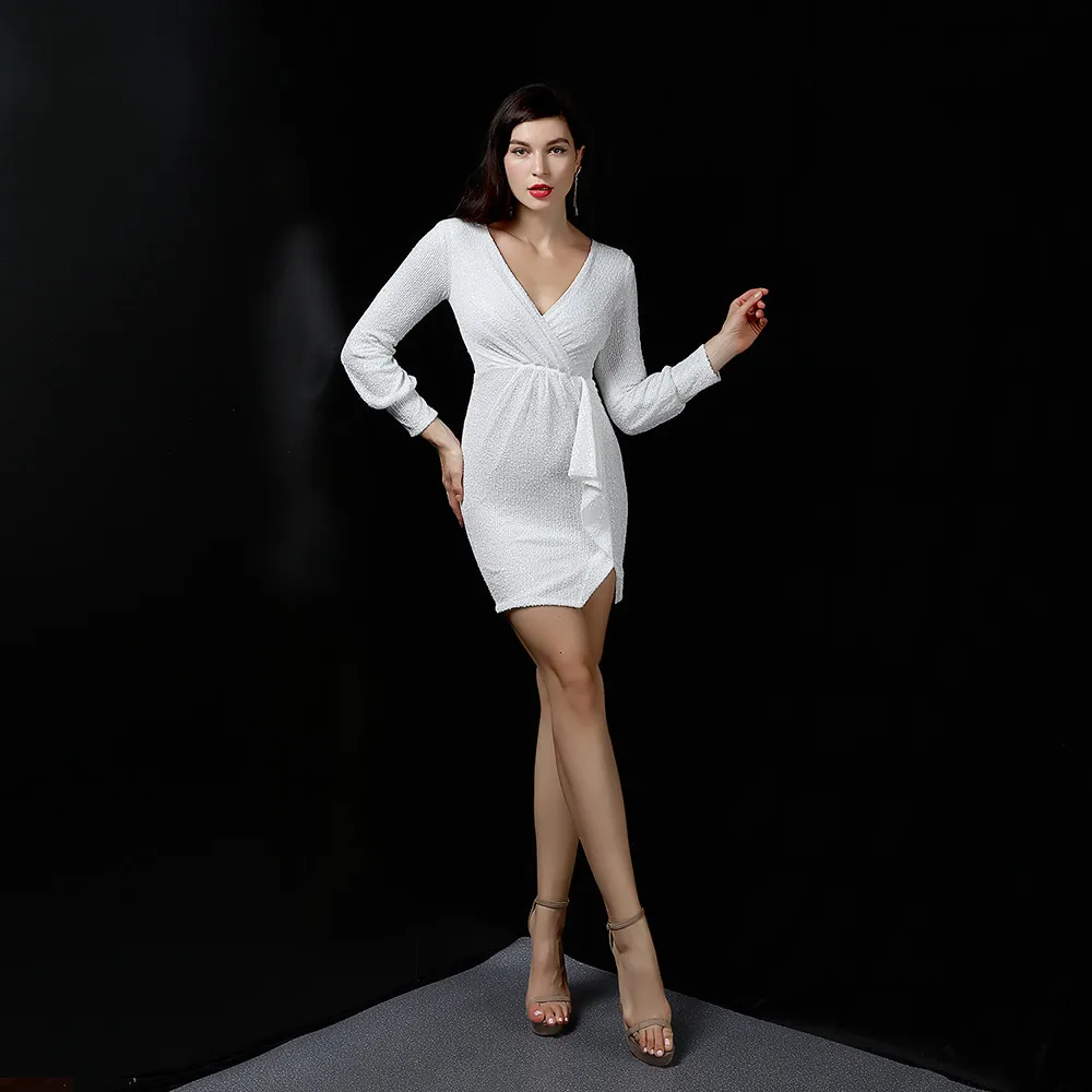 New Short Sequins Dresses | 2mrk Sale Online