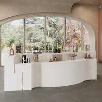 Étagère à grille en bois multicouche légère, comptoir Long Island, armoire de présentation pliable, table de présentation de papier pour exposition, centre commercial, art