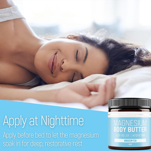 OEM ODM uyku pürüzsüz kas hidrat cilt sakin bacaklar dinlenmek ve Mg kokusuz magnezyum vücut tereyağı artırmak - Product Image 3
