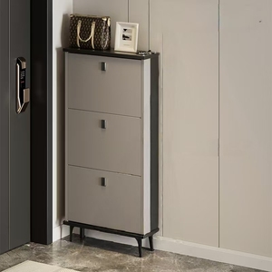 Armoire à <span class=keywords><strong>chaussures</strong></span> économique : <span class=keywords><strong>console</strong></span> <span class=keywords><strong>d</strong></span>'<span class=keywords><strong>entrée</strong></span> <span class=keywords><strong>avec</strong></span> grand <span class=keywords><strong>rangement</strong></span> intégré, ultra-mince, <span class=keywords><strong>avec</strong></span> porte rabattable - Product Image 5
