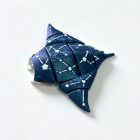Jouet articulé créature marine imprimé en 3D : Requin baleine, Requin martille, Raie manta – Décoration de bureau mobile anti-stress – Vente en gros