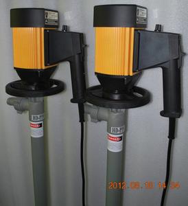 HD elektrik 220V baja tahan karat fluks Asam pompa Drum barel untuk sabun cair dengan aliran meteran pistol - Product Image 6