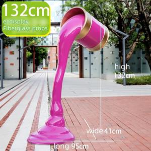 Reçine fiberglas heykel boya kovası fiberglas sahne heykelleri alışveriş merkezi Plaza için - Product Image 4